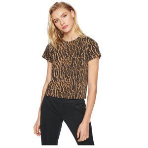Pam & Gela SJ80312045 New With Tags Ocelot Tee